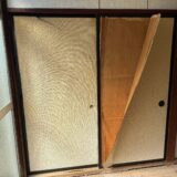 和室入り口新規襖作成