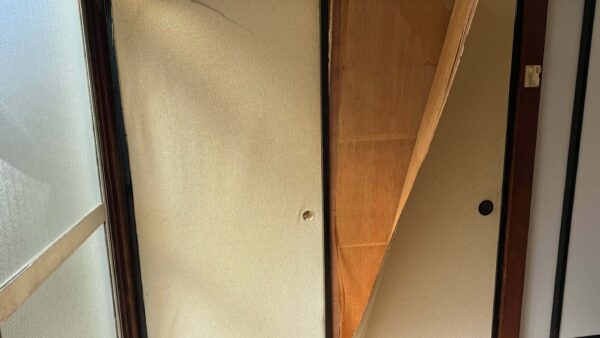 和室入り口新規襖作成